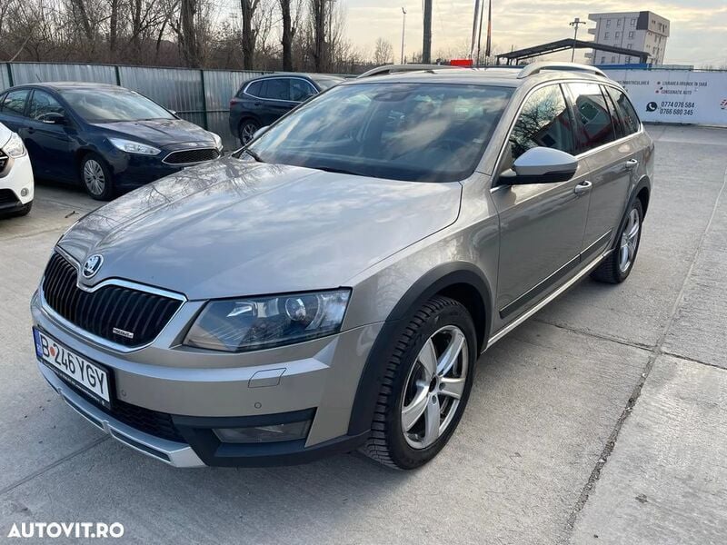 Gri Utilizat 2015 Skoda Octavia Break | 10.990 EUR (Preț OK) - Imagine 1/4