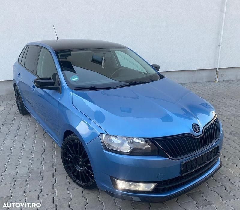 Culoarealbastru Utilizat 2016 Skoda Rapid Style | 6.999 EUR (Preț OK) - Imagine 1/4