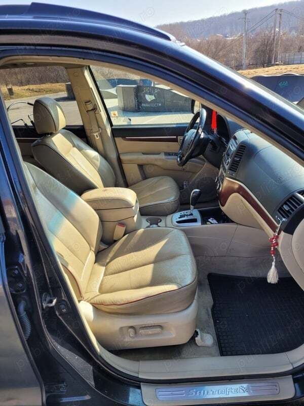 Negru Utilizat 2007 Hyundai Santa Fe SUV | 5.900 EUR (Scump) - Imagine 1/4