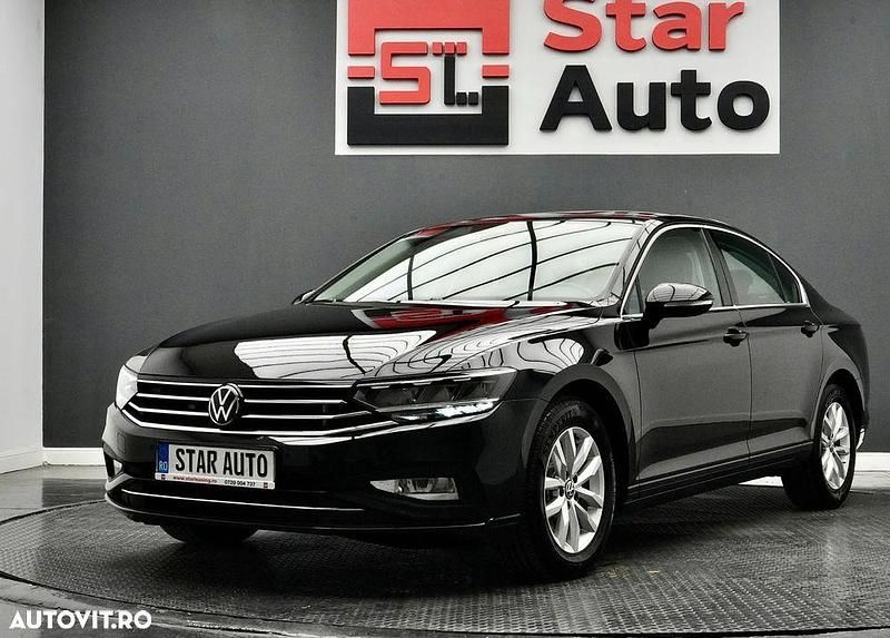 Negru Second-hand 2022 VW Passat Comfortline Berlinǎ | 18.490 EUR (Preț bun) - Imagine 1/4
