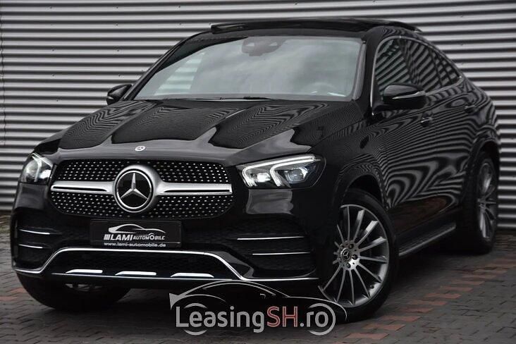 Negru Utilizat 2021 Mercedes GLE350 AMG Coupe | 81.664 EUR - Imagine 1/4