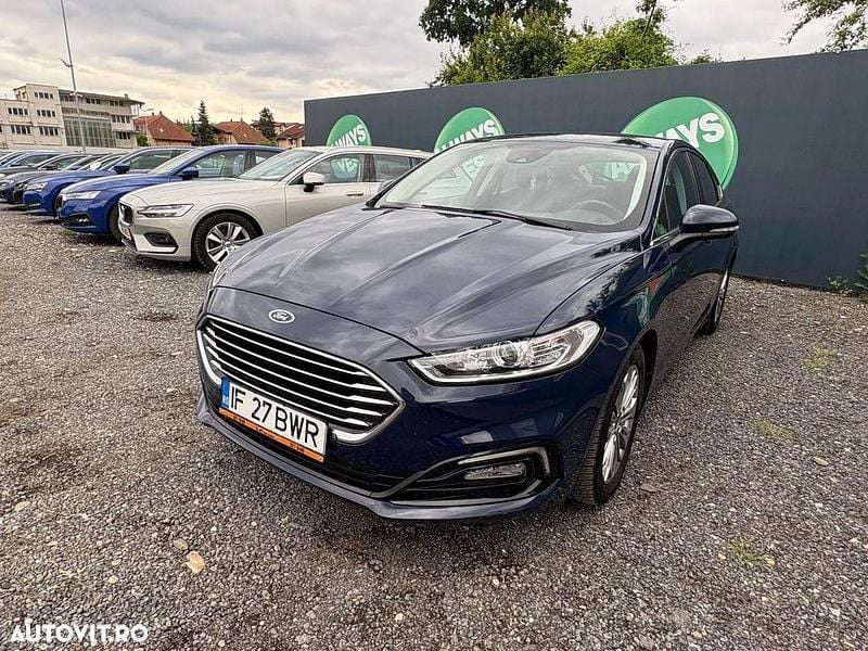 Culoarealbastru Utilizat 2020 Ford Mondeo Titanium Berlinǎ | 14.450 EUR (Preț OK) - Imagine 1/4