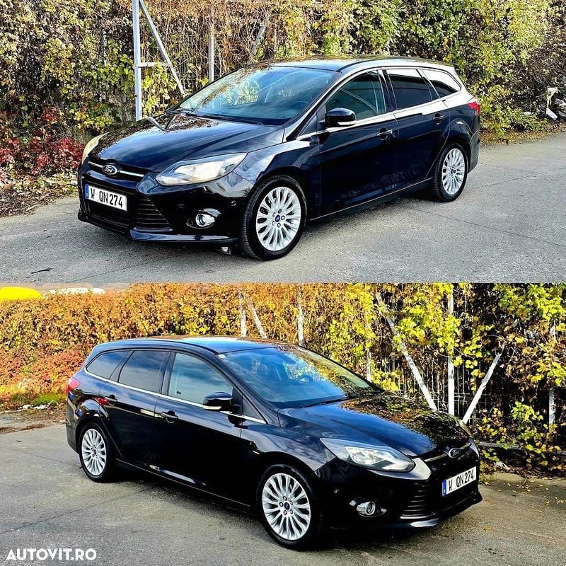 Culoarenegru Utilizat 2011 Ford Focus Titanium Break | 4.599 EUR (Preț OK) - Imagine 1/4