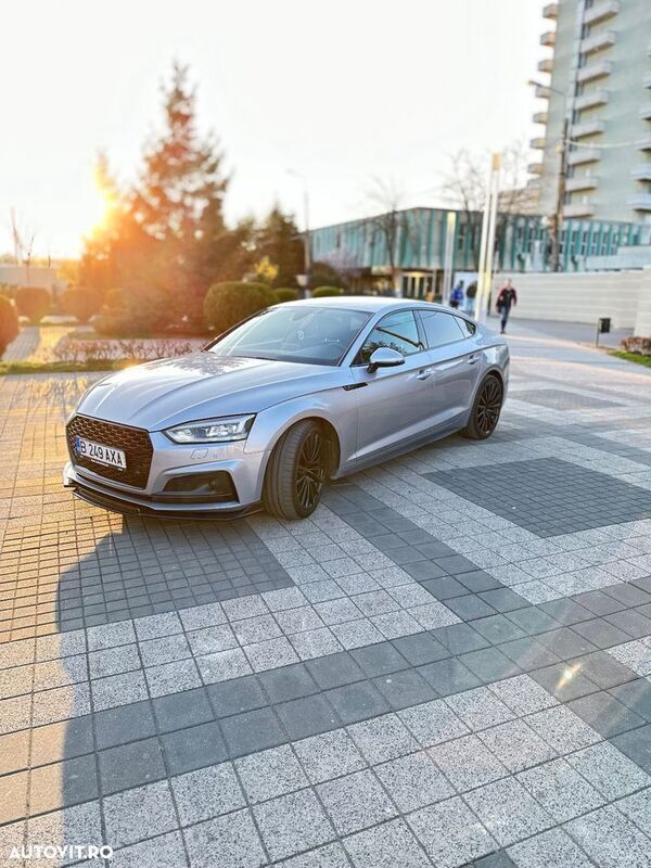 Gri Utilizat 2017 Audi A5 Sportback Coupe | 20.700 EUR (Preț OK) - Imagine 1/4