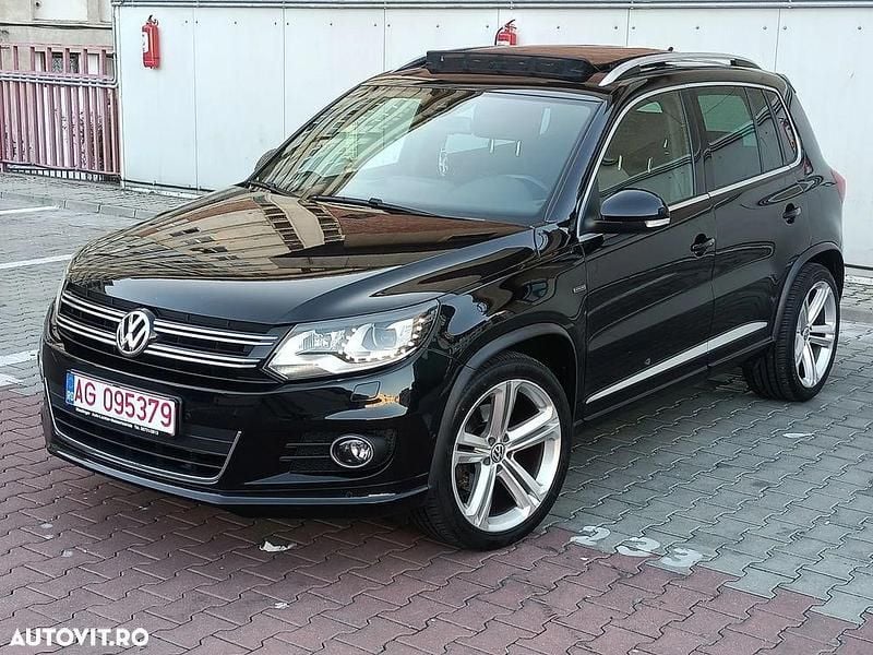Culoarenegru Utilizat 2015 VW Tiguan SUV | 12.200 EUR (Preț bun) - Imagine 1/4