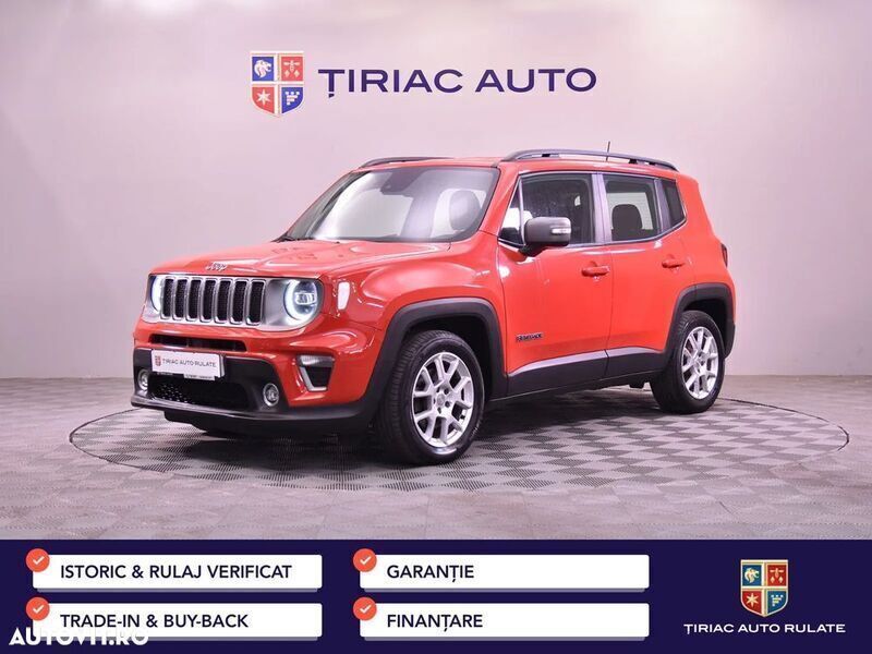 Rosu Utilizat 2020 Jeep Renegade Limited SUV | 17.500 EUR - Imagine 1/4