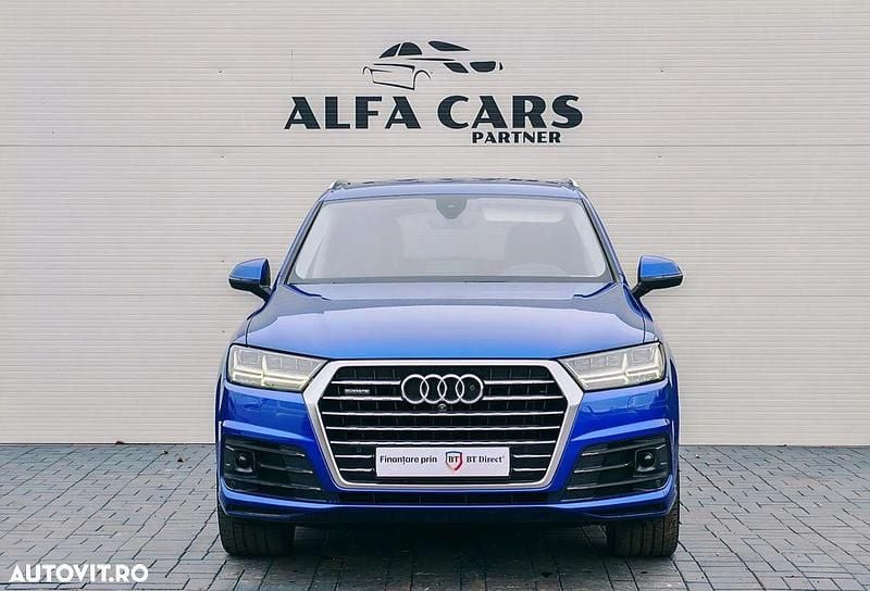 Second-hand Audi Q7 S-Line 286 CP (210 kW) 2016 Culoarealbastru SUV