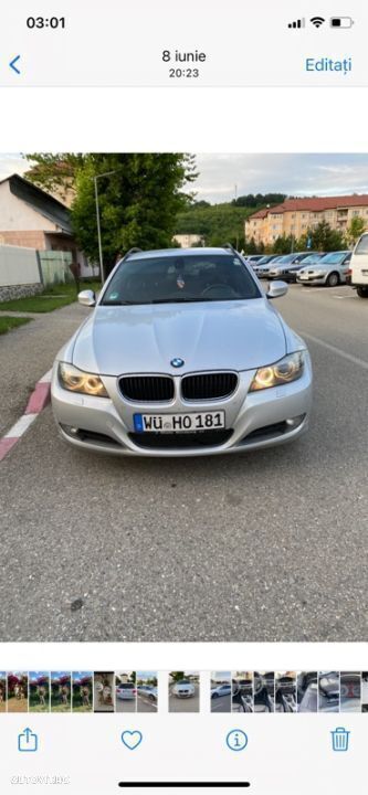 Argint Utilizat 2009 BMW 318 Break | 4.400 EUR (Preț bun) - Imagine 1/4