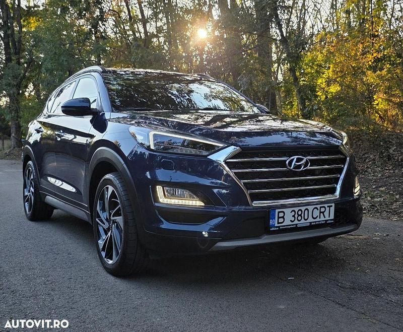Culoarealbastru Utilizat 2019 Hyundai Tucson SUV | 20.800 EUR (Puțin scump) - Imagine 1/4