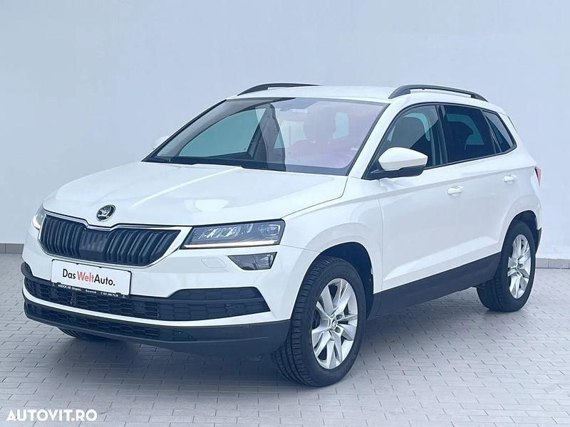 Culoarealb Utilizat 2021 Skoda Karoq Style SUV | 19.780 EUR (Preț bun) - Imagine 1/4