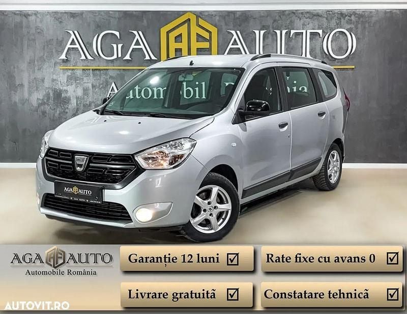 Culoareargint Utilizat 2020 Dacia Lodgy Monovolum | 9.499 EUR (Preț OK) - Imagine 1/4
