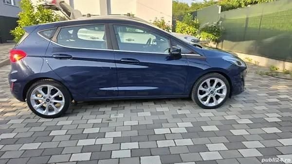 Second-hand Ford Fiesta Titanium 100 CP (73 kW) 2020 Albastru Hatchback