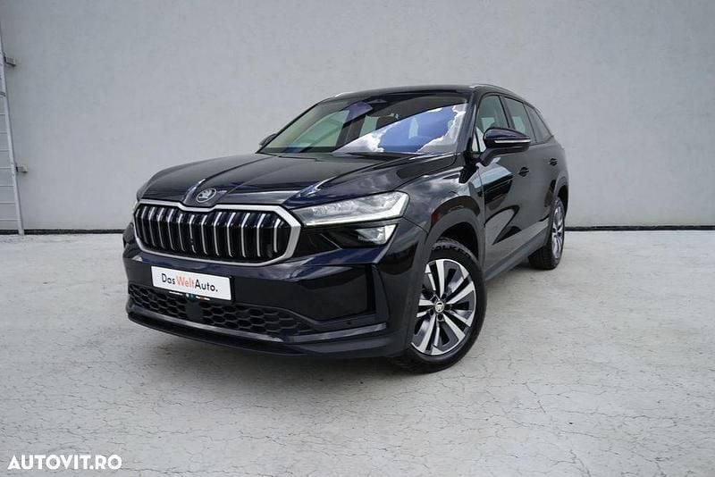 Negru metalic perleffect Utilizat 2024 Skoda Kodiaq Selection SUV | 43.700 EUR - Imagine 1/4