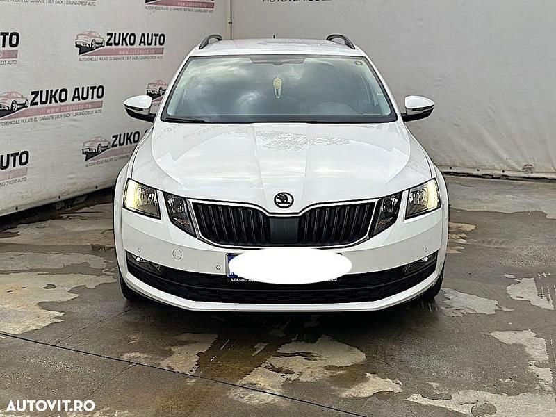 Second-hand Skoda Octavia Style 150 CP (110 kW) 2018 Culoarealb Break