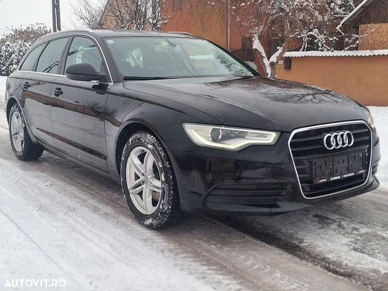 Culoarenegru Utilizat 2012 Audi A6 Sport Break | 9.650 EUR (Preț bun) - Imagine 1/4