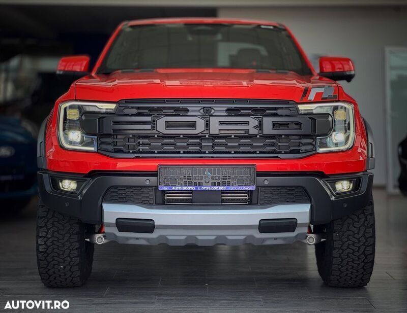 Portocaliu Nouă 2025 Ford Ranger Raptor Pickup | 73.100 EUR - Imagine 1/4