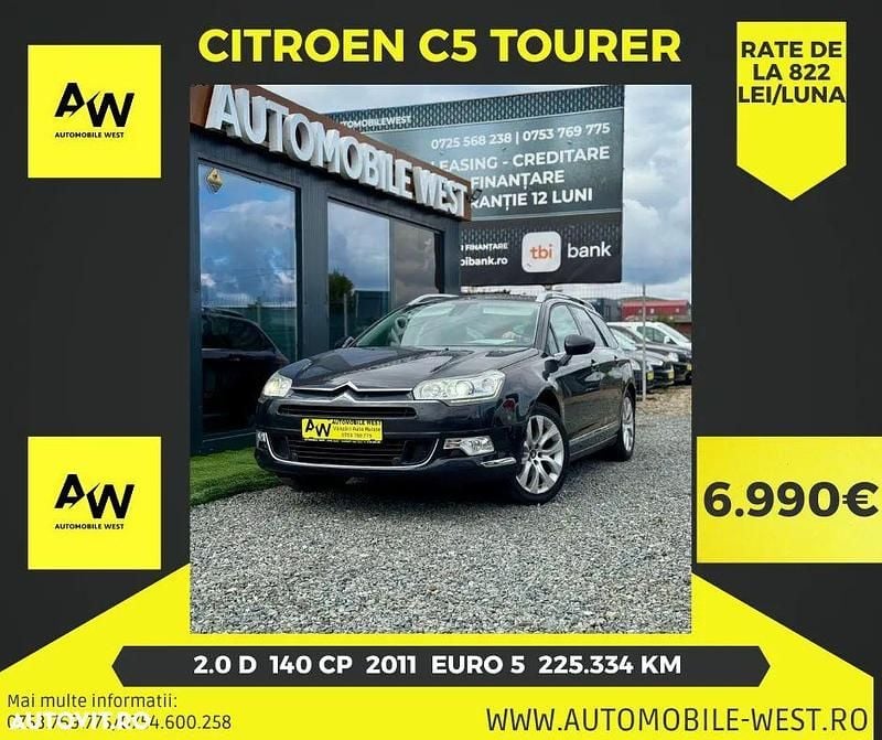 Culoarenegru Utilizat 2011 Citroën C5 Seduction Break | 6.990 EUR (Scump) - Imagine 1/4