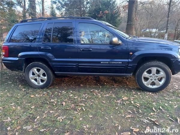 Second-hand Jeep Grand Cherokee 163 CP (119 kW) 2003 Albastru SUV