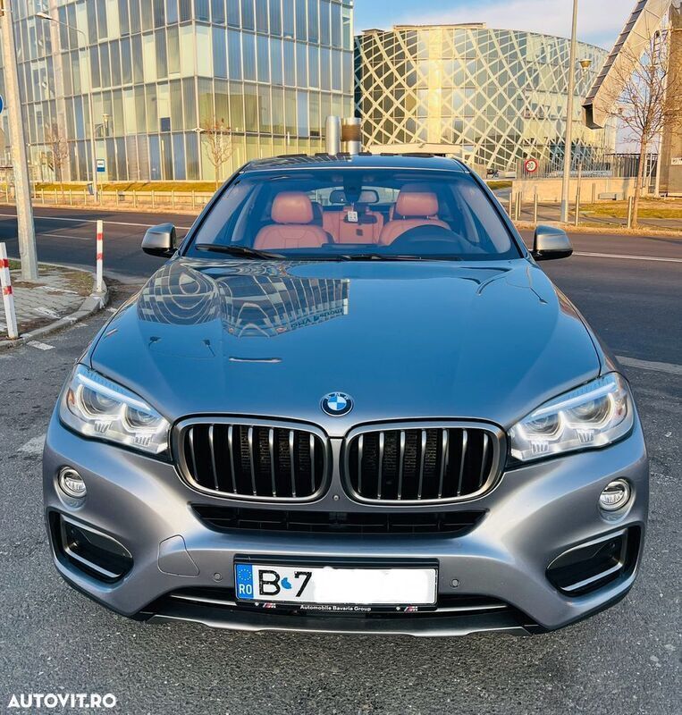 Gri Utilizat 2017 BMW X6 SUV | 24.499 EUR (Preț OK) - Imagine 1/4