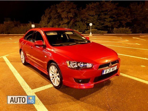 Second-hand Mitsubishi Lancer 160 CP (117 kW) 2008 Rosu Berlinǎ