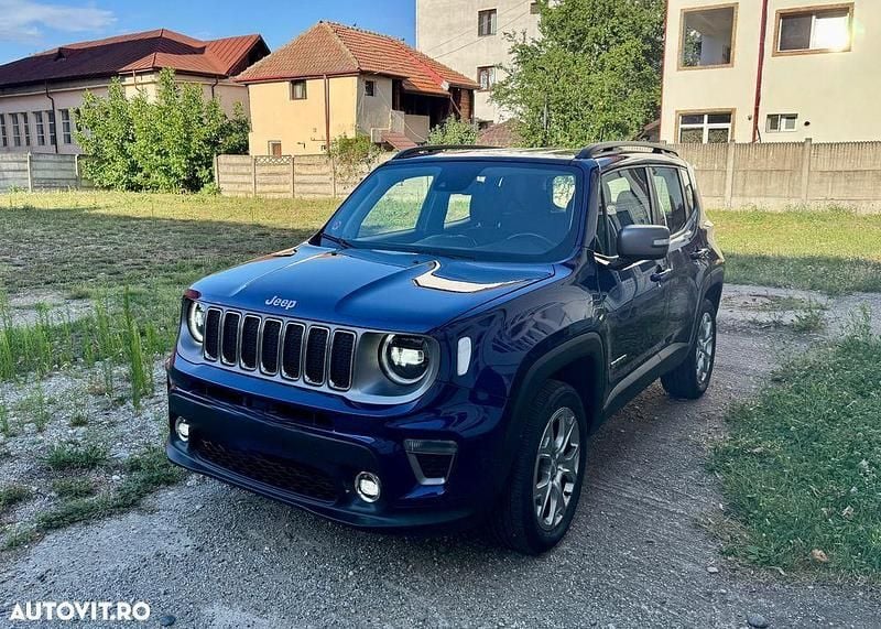Albastru Utilizat 2020 Jeep Renegade Limited SUV | 21.000 EUR (Scump) - Imagine 1/4