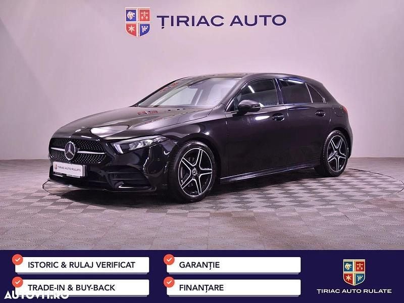 Second-hand Mercedes A180 AMG line 136 CP (100 kW) 2020 Culoarenegru Hatchback