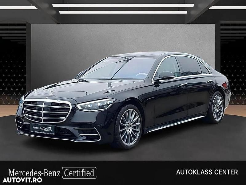 Negru Utilizat 2023 Mercedes S400 Berlinǎ | 106.480 EUR (Puțin scump) - Imagine 1/4