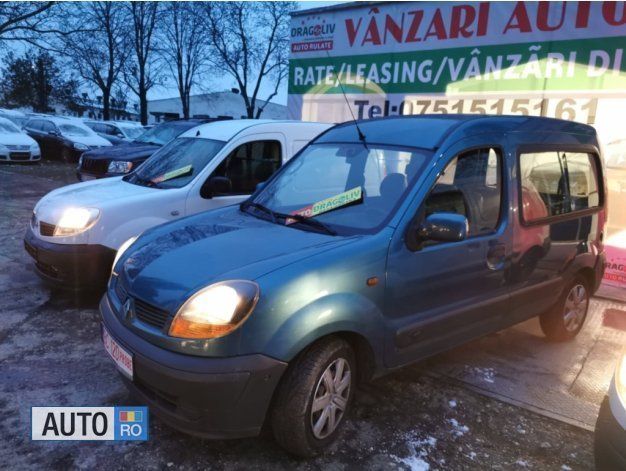 Alb Utilizat 2008 Renault Kangoo Monovolum | 1.499 EUR - Imagine 1/4