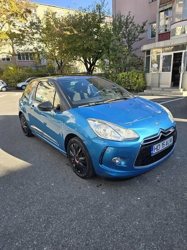 Albastru Utilizat 2013 Citroën DS3 Coupe | 4.999 EUR - Imagine 1/4