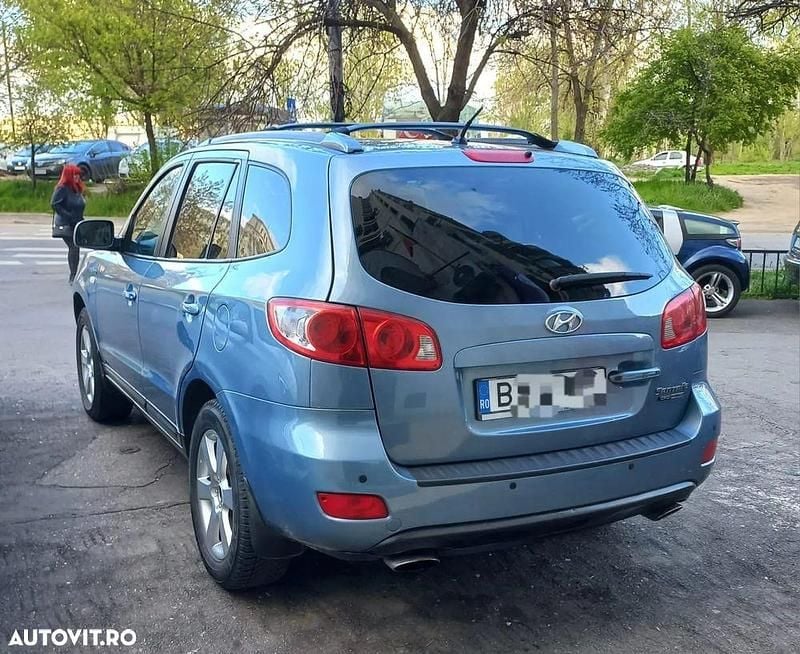 Culoarealbastru Utilizat 2008 Hyundai Santa Fe Style SUV | 2.800 EUR (Super Preț) - Imagine 1/4