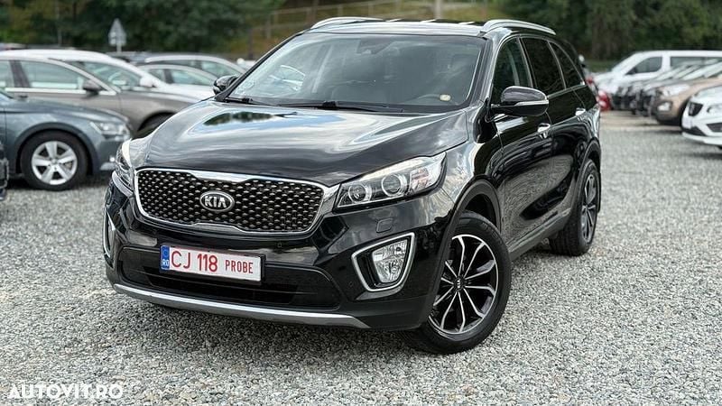 Culoarenegru Utilizat 2015 Kia Sorento Edition 7 SUV | 17.650 EUR (Preț OK) - Imagine 1/4