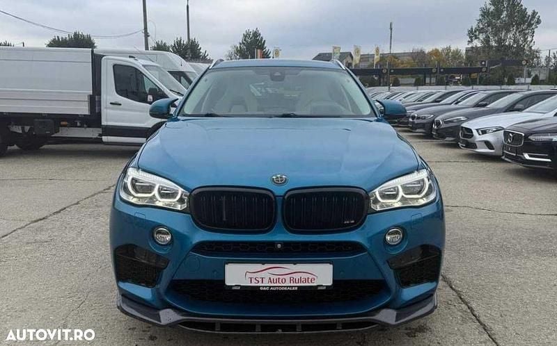 Culoarealbastru Utilizat 2015 BMW X6 M Comfort Edition SUV | 32.005 EUR (Super Preț) - Imagine 1/4