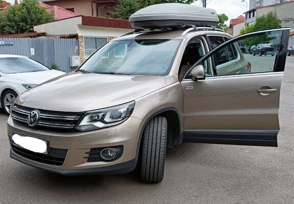 Second-hand VW Tiguan 180 CP (132 kW) 2013 Galben SUV