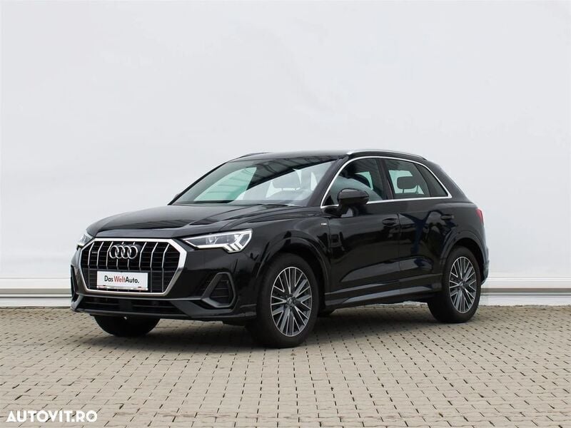 Negru Utilizat 2019 Audi Q3 S-Line SUV | 26.000 EUR (Preț OK) - Imagine 1/4