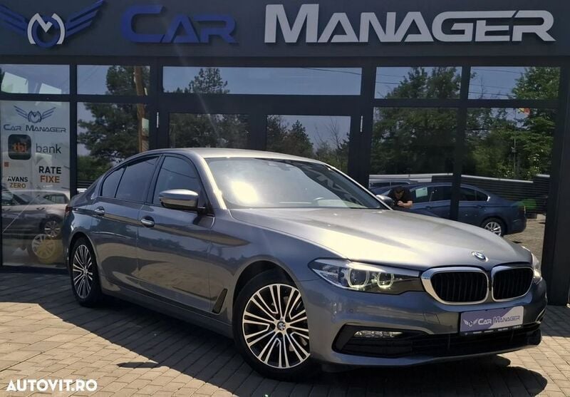 Gri Utilizat 2018 BMW 520 Berlinǎ | 21.999 EUR (Preț OK) - Imagine 1/4