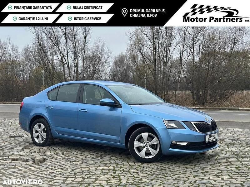 Culoarealbastru Utilizat 2019 Skoda Octavia Berlinǎ | 10.490 EUR (Preț bun) - Imagine 1/4
