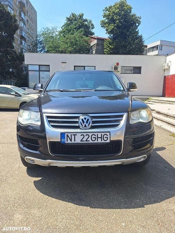 Negru Utilizat 2007 VW Touareg R SUV | 6.249 EUR (Preț OK) - Imagine 1/4