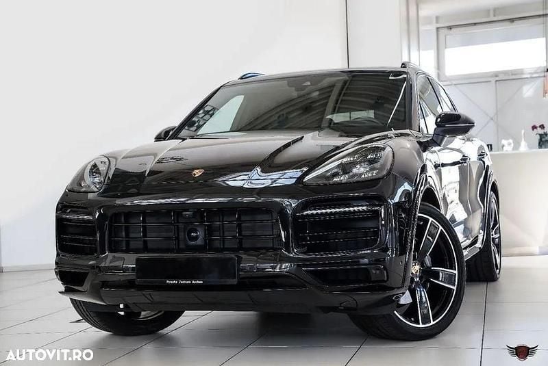 Culoarenegru Utilizat 2021 Porsche Cayenne SUV | 75.233 EUR (Puțin scump) - Imagine 1/4