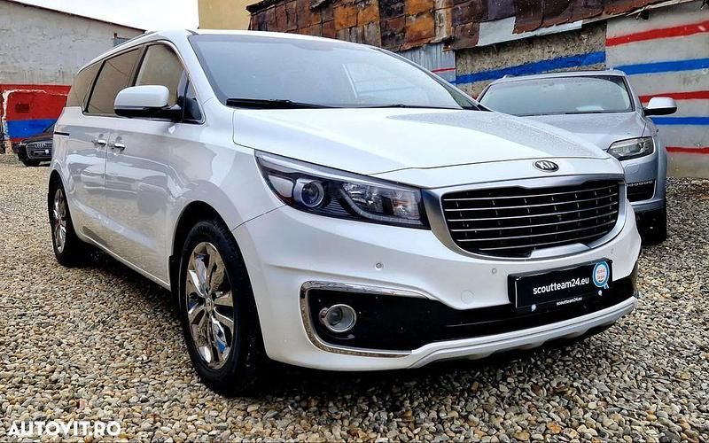 Second-hand Kia Carnival 200 CP (147 kW) 2017 Alb Monovolum