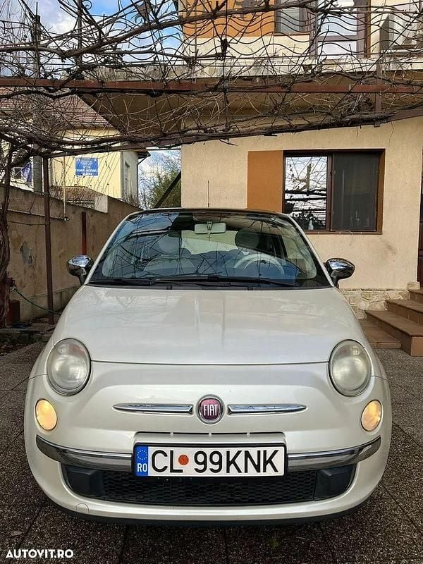 Culoarealb Utilizat 2009 Fiat 500C Lounge Cabrio | 5.000 EUR - Imagine 1/4
