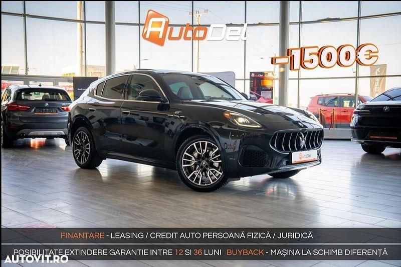Culoarenegru Utilizat 2023 Maserati Grecale GT SUV | 54.998 EUR - Imagine 1/4