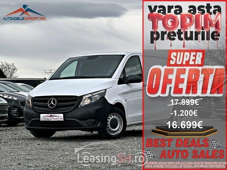 Alb Utilizat 2021 Mercedes Vito Monovolum | 16.699 EUR - Imagine 1/4