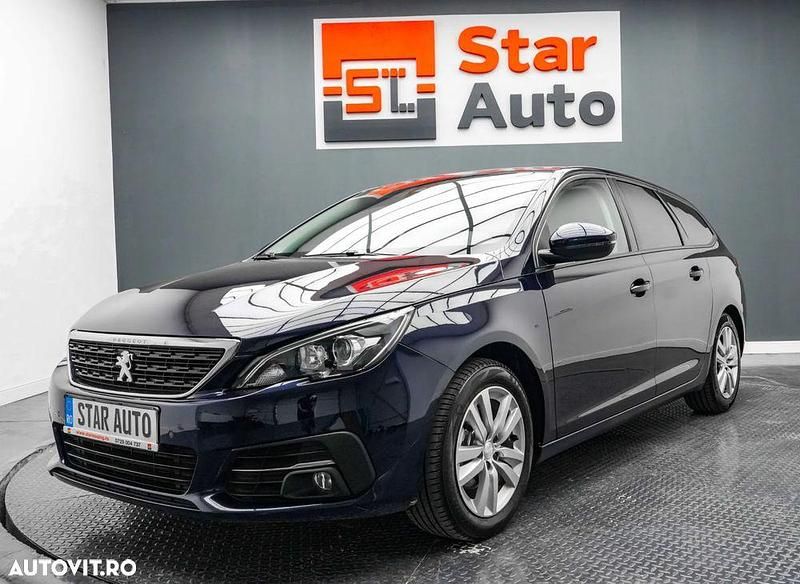 Culoarealbastru Utilizat 2020 Peugeot 308 Allure Break | 9.990 EUR (Preț OK) - Imagine 1/4