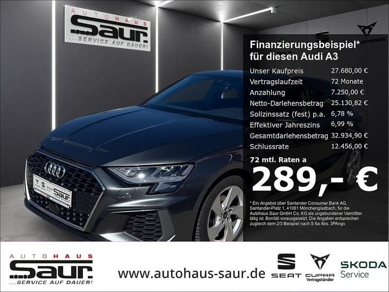 Utilizat 2024 Audi A3 Sportback e-tron S-Line Hatchback | 30.256 EUR - Imagine 1/1