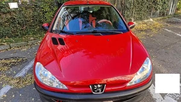 Rosu Utilizat 2007 Peugeot 206 Hatchback | 1.800 EUR (Preț OK) - Imagine 1/4
