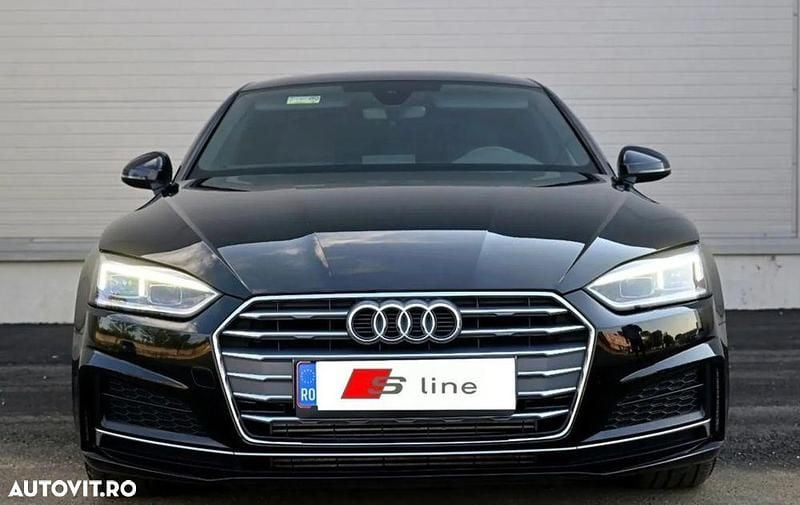 Culoarenegru Utilizat 2020 Audi A5 S-Line Berlinǎ | 22.750 EUR (Super Preț) - Imagine 1/4