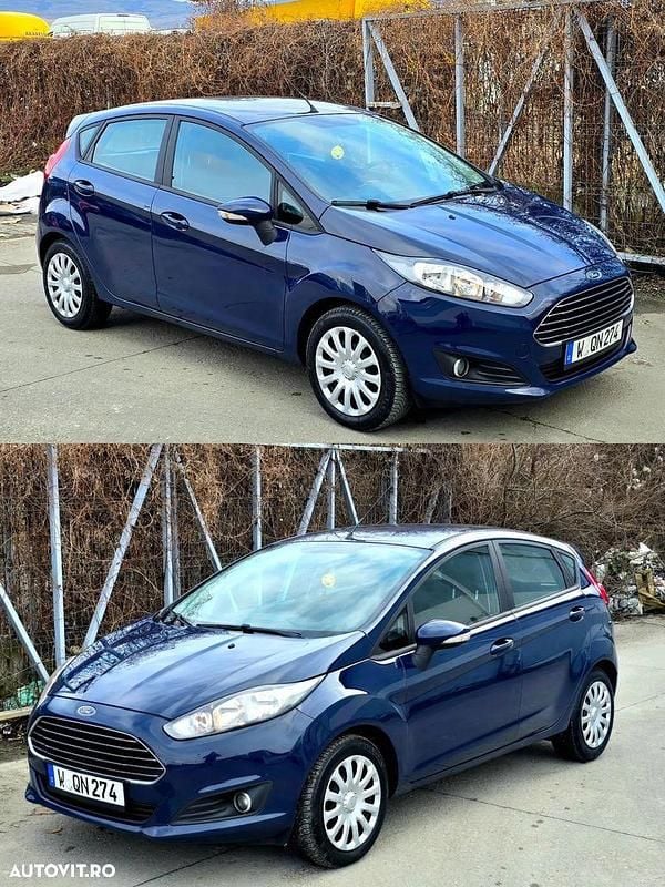 Second-hand Ford Fiesta Trend 95 CP (69 kW) 2015 Culoarealbastru