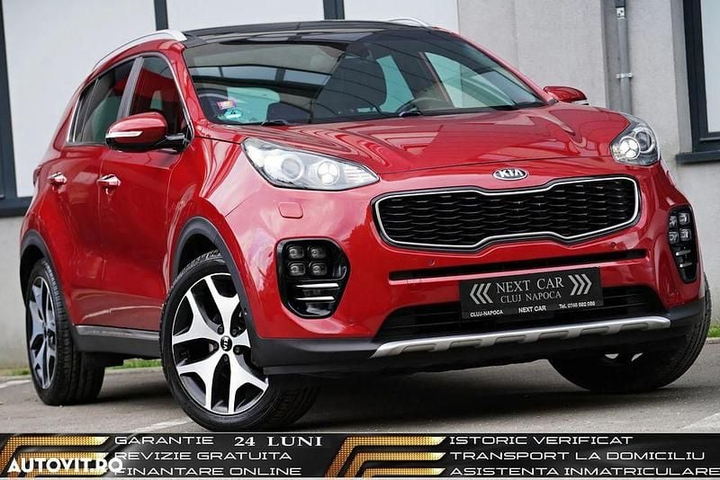 Culoarerosu Utilizat 2017 Kia Sportage GT-Line SUV | 16.550 EUR (Preț OK) - Imagine 1/4