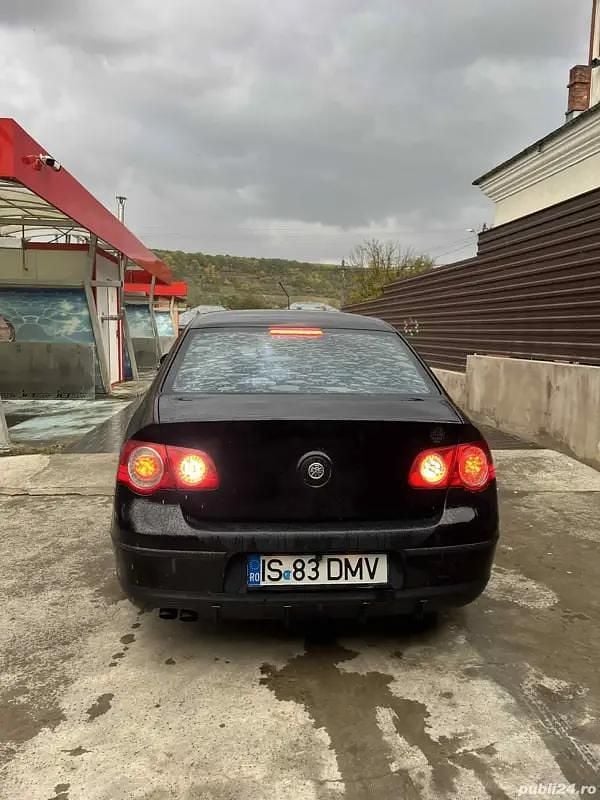 Negru Utilizat 2007 VW Passat Berlinǎ | 3.000 EUR (Preț OK) - Imagine 1/4