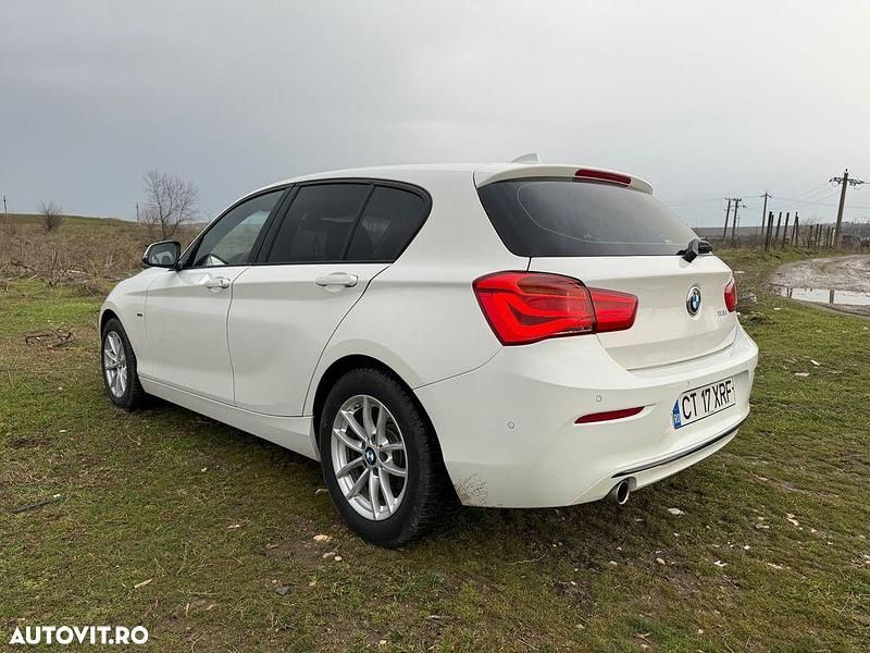 Second-hand BMW 118 Sport Line 150 CP (110 kW) 2016 Culoarealb Hatchback